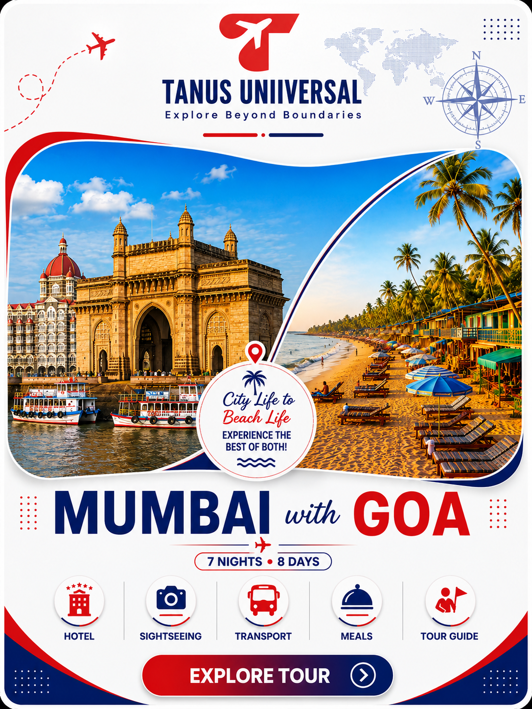 Mumbai with Goa